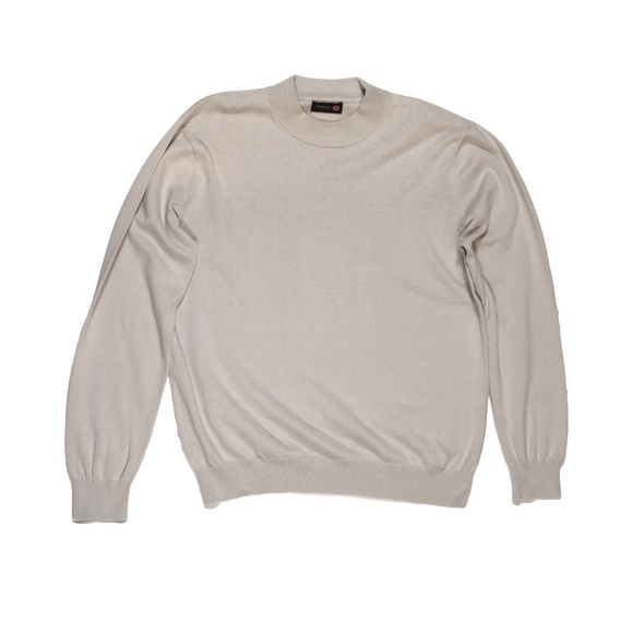 Anthony of London Men's Crew Neck Sweater - Beige - XL - Picture 2 of 4